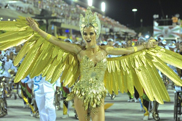A escola, que aposta sempre em componentes ilustres, levou nada menos do que 24 famosas &agrave; avenida no ano passado. A principal foi a rainha de bateria Ana Furtado, mulher do diretor do Big Brother Brasil, Boninho, que j&aacute; havia desfilado como musa pela agre<br>