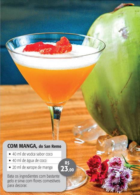 Da praia para o bar