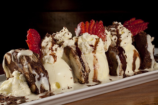 Sobremesas com sorvete