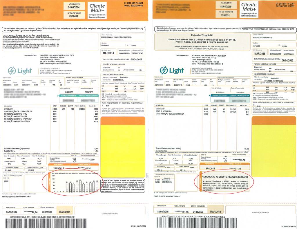 Light pode ser multada por conta de luz sem histórico de consumo