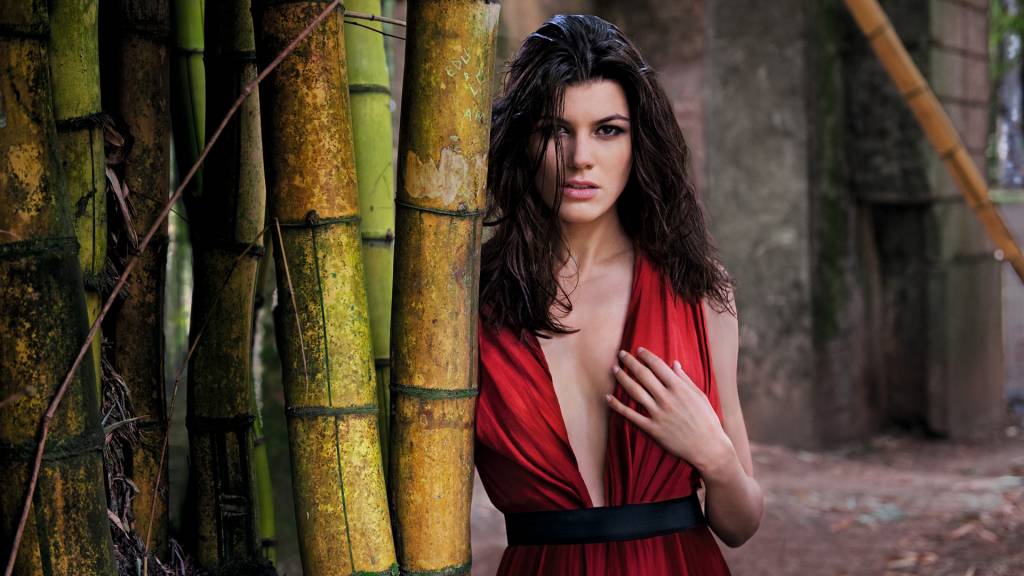A modelo Summer Rayne Oakes foi uma das estrelas do calend&aacute;rio<br>