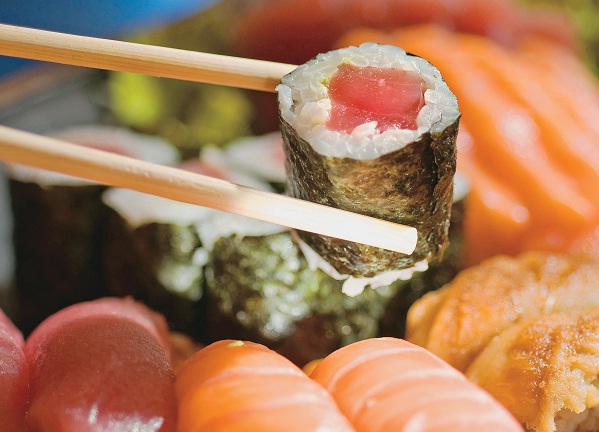 Dez aplicativos sobre sushi