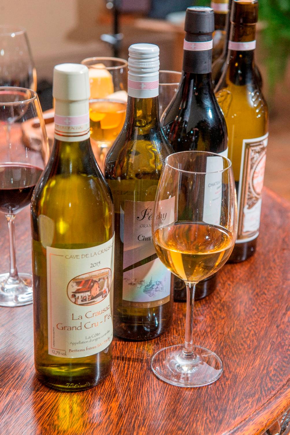 Seis rótulos de vinhos suíços harmonizados na Casa Rio Carioca