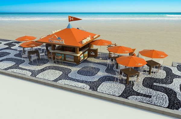 Orla de Ipanema ganha novo point