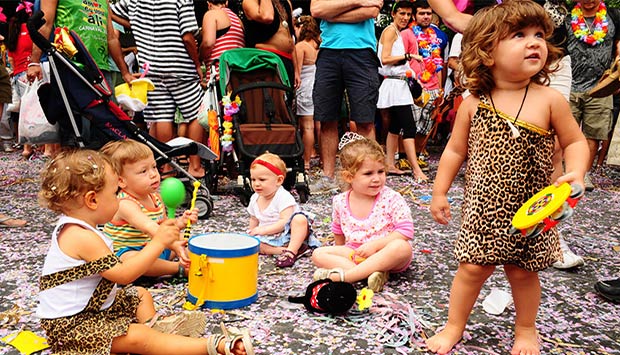 Uma seleção de blocos infantis para a criançada pular o Carnaval