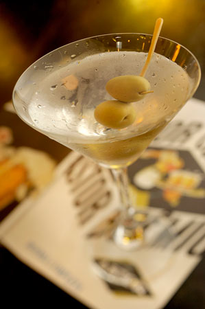O roteiro do dry martini