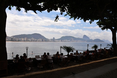 No espaço militar do Posto Seis é possível tomar café da manhã com uma das vistas mais bonitas do Rio<br> No espaço militar do Posto Seis é possível tomar café da manhã com uma das vistas mais bonitas do Rio<br>