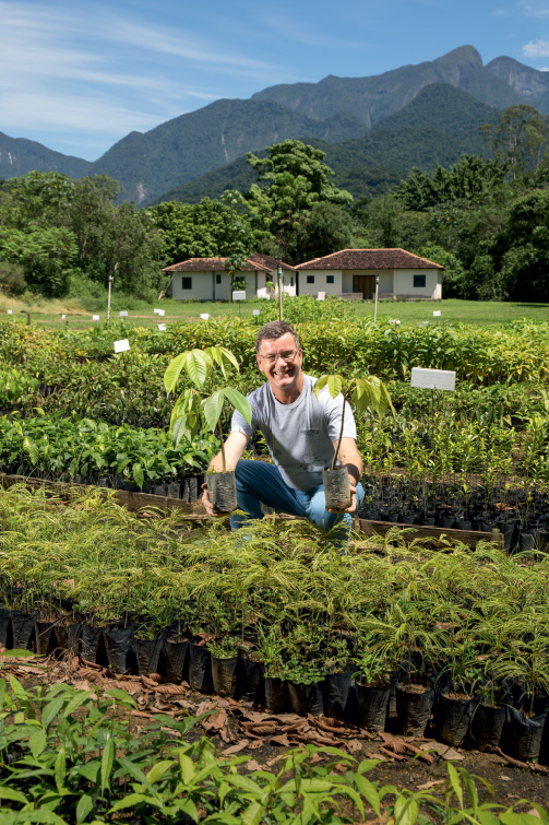 Projeto refloresta área de 100 hectares próximo ao rio Guapiaçu