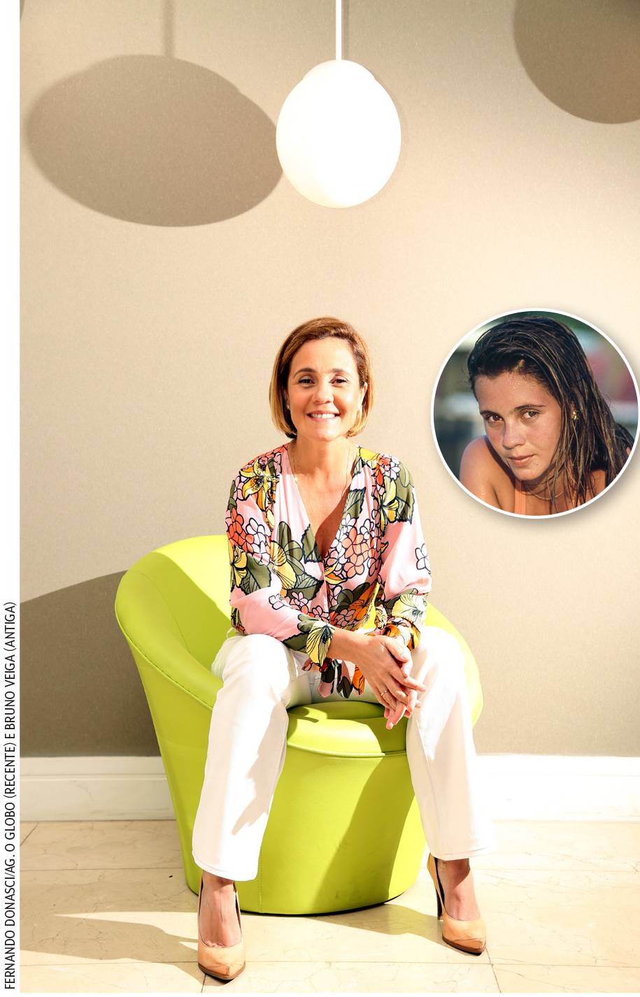 Adriana Esteves revela seu encantamento pelo Rio