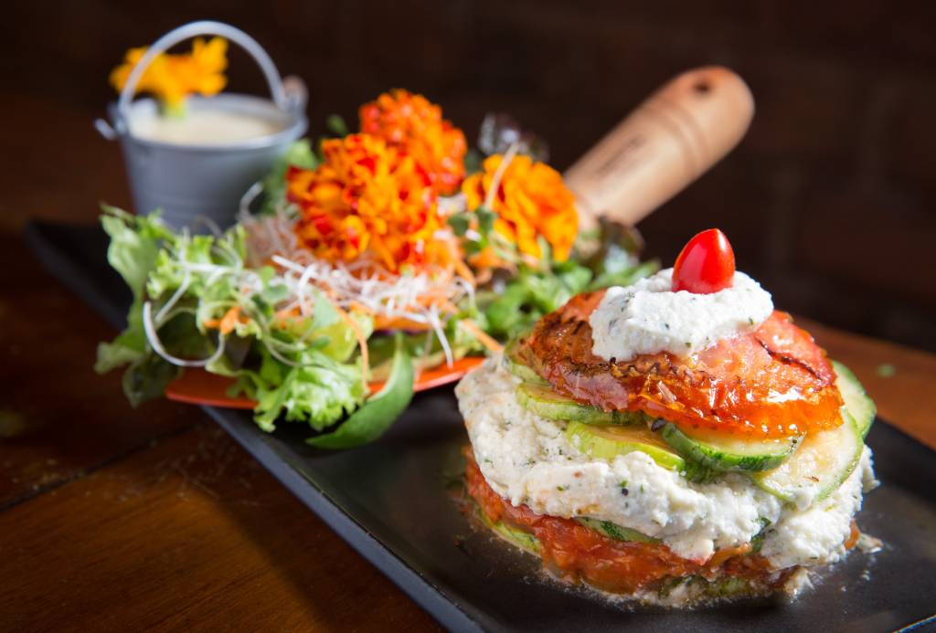 Uma seleção de casas de culinária saudável