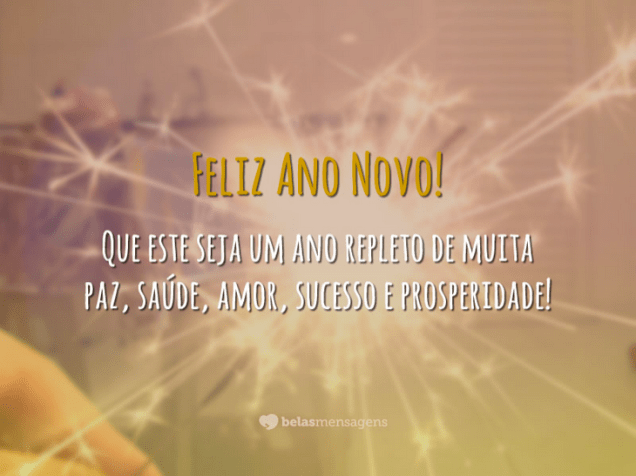 Mensagens de ano novo Mensagens de ano novo