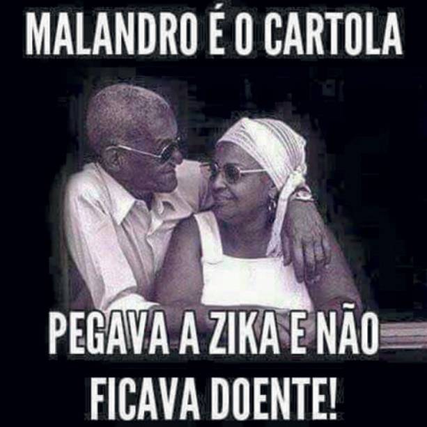 deu Zika Apesar da gravidade do problema, a epidemia do v&iacute;rus zika n&atilde;o escapou da gaiatice on-line