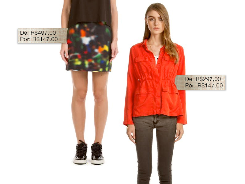 Osklen faz bazar com descontos de até 70%