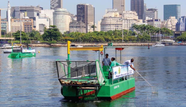 Faxina urgente na Baía de Guanabara
