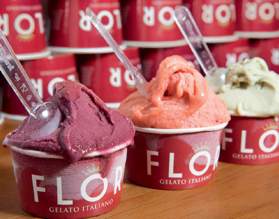 Criada em Roma, Flor Gelato Italiano abre em Ipanema