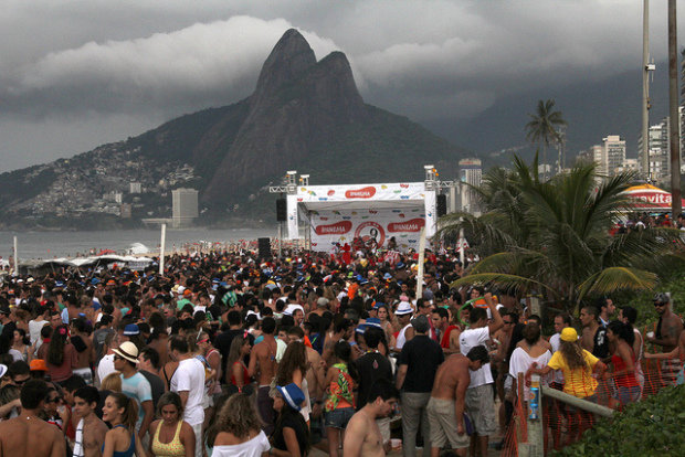 Carnaval será de chuva no Rio
