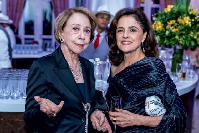 As atrizes Fernanda Montenegro e Marieta Severo As atrizes Fernanda Montenegro e Marieta Severo