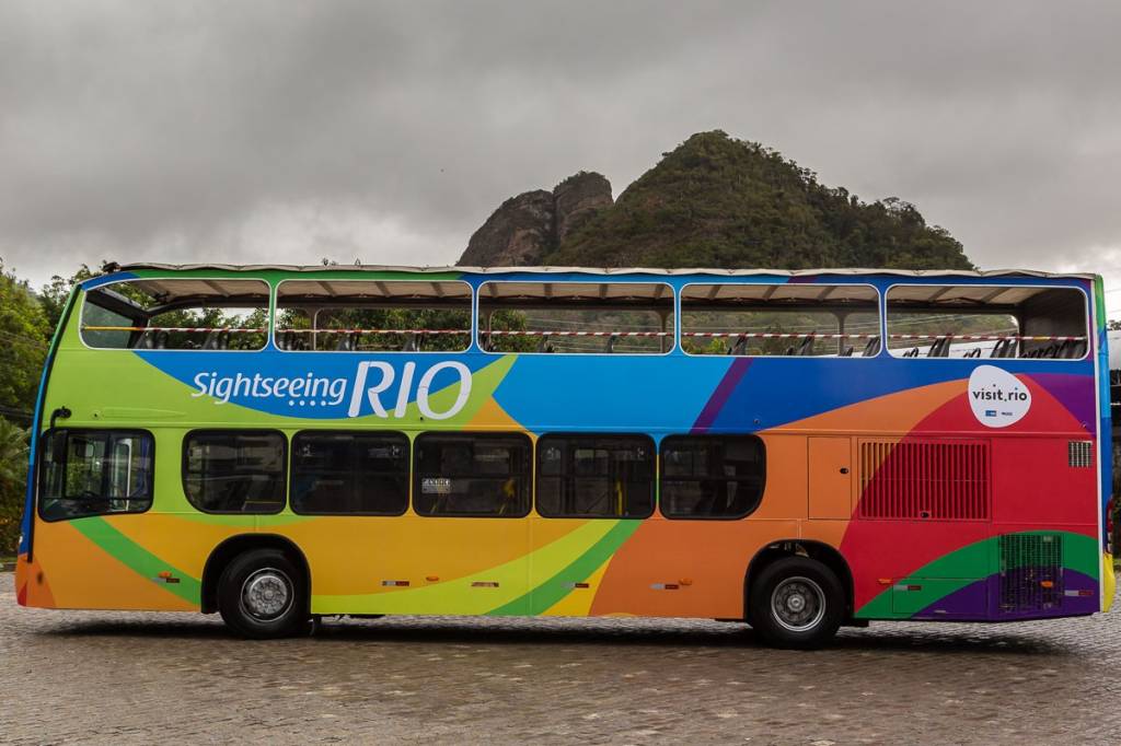 Passeios em ônibus panorâmico do Rio custam R$ 80