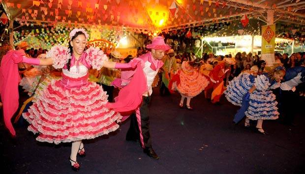 Calendário de festas juninas no Rio