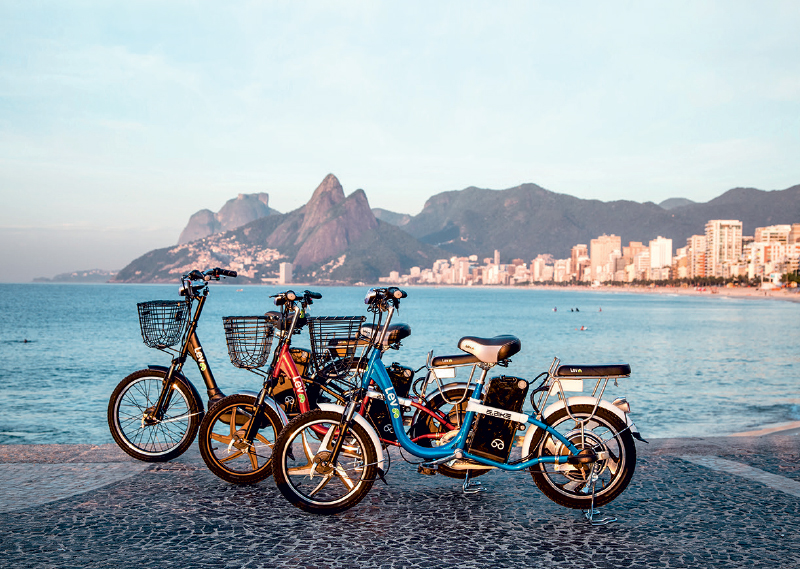 Bicicletas elétricas terão teste drive gratuito aos domingos