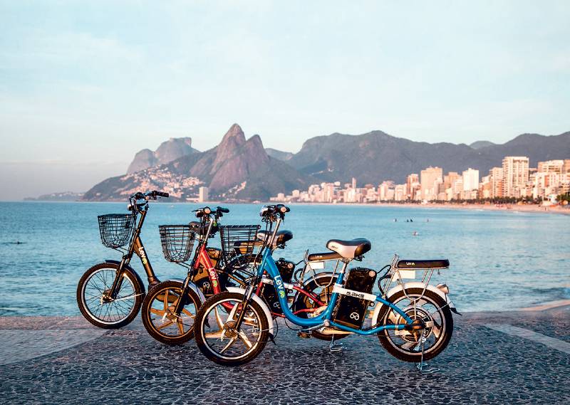 Bicicletas elétricas terão teste drive gratuito aos domingos