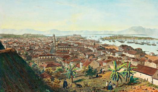 Praça Paris recebe exposição ao ar livre