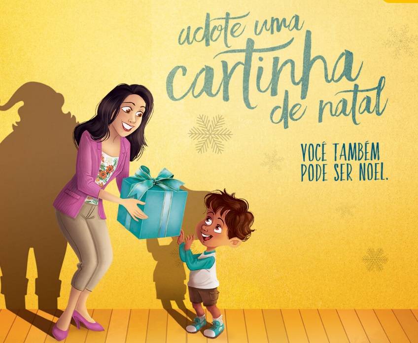 Começou a campanha de cartas de Natal nos Correios