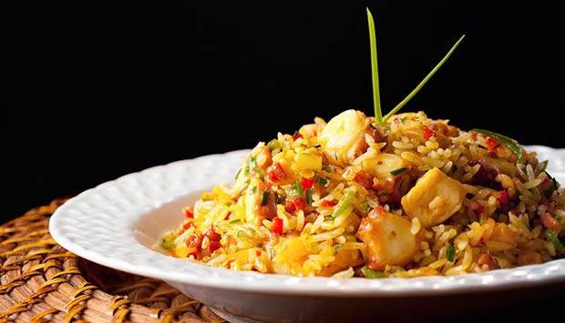 O arroz é a estrela