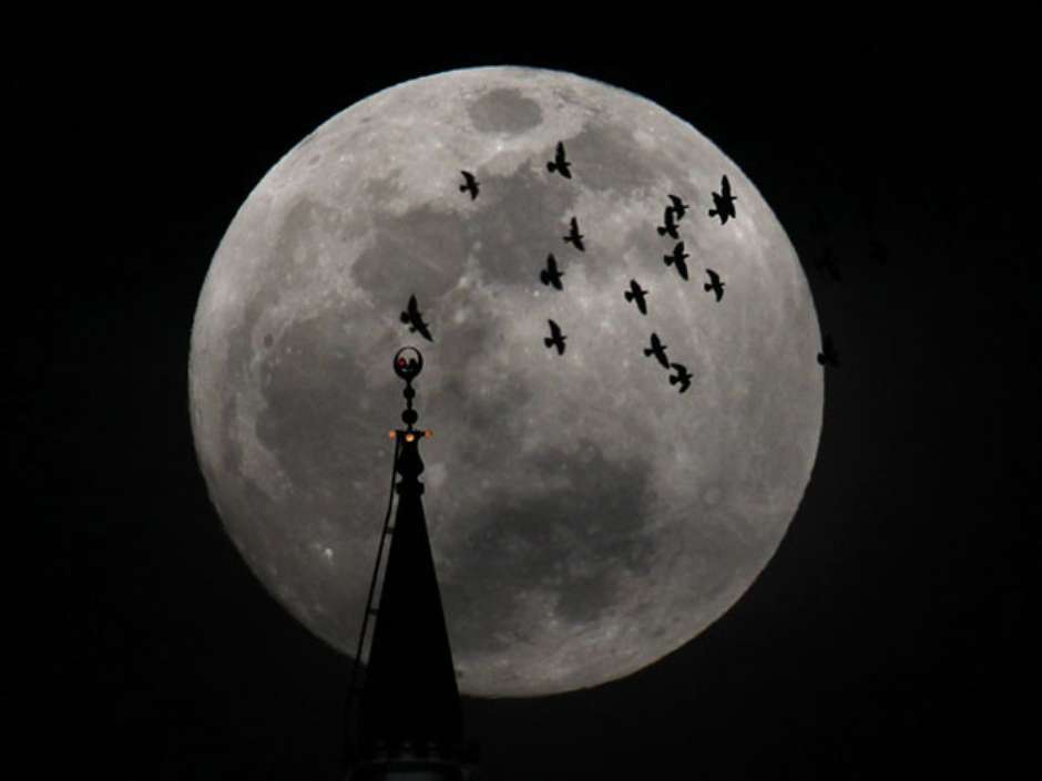 Super Lua atinge seu ápice nesta segunda (14)