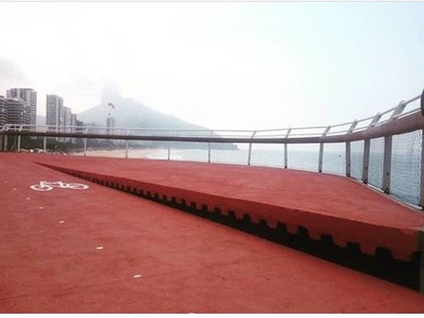 Justiça proíbe reconstrução da Ciclovia da Niemeyer e ordena interdição da via