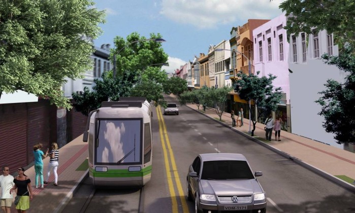 Prefeitura de Niterói faz projeto de VLT com vinte estações