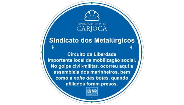Localizado &agrave; Rua Ana Neri, 152, em S&atilde;o Crist&oacute;v&atilde;o, o local deu lugar &agrave; Revolta dos Marinheiros no dia 25 de mar&ccedil;o de 1964, quando 2 000 marinheiros e fuzileiros navais resistiram &agrave; ordem de pris&atilde;o emitida pelo ent&atilde;o ministro da Marinha<br>