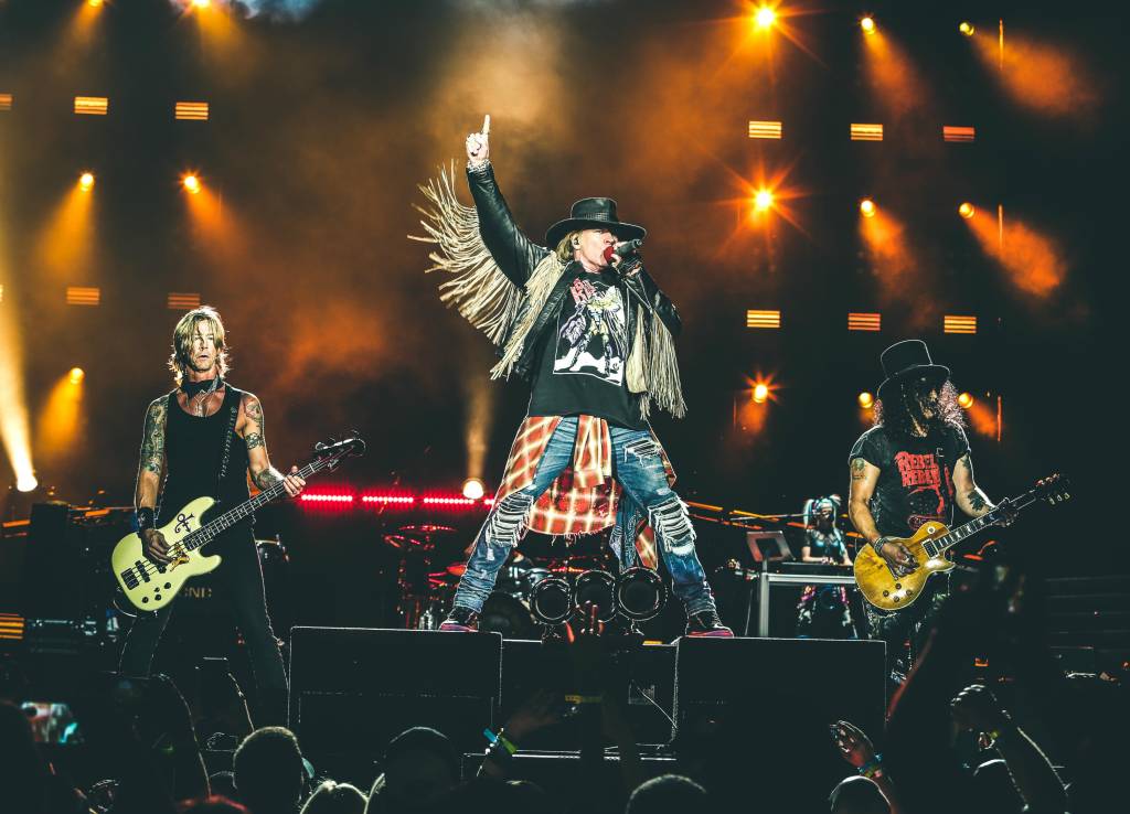 Guns N’ Roses volta ao Rio com seus antigos integrantes