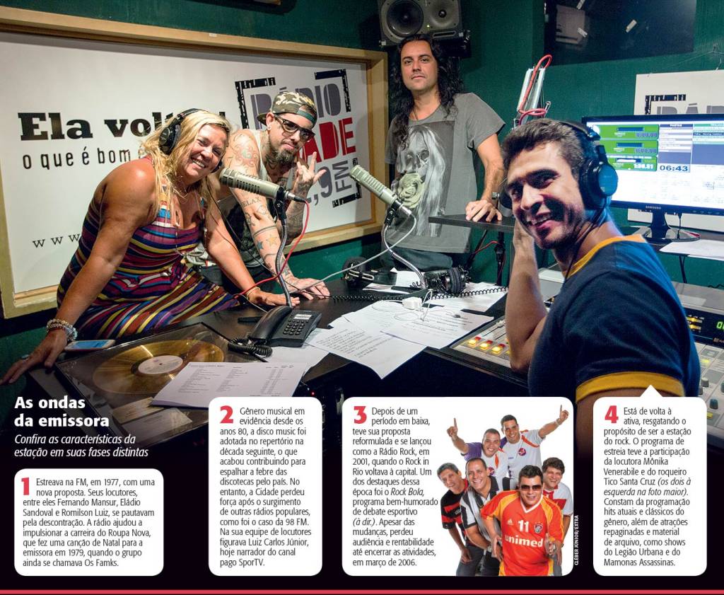 Na batida do rock