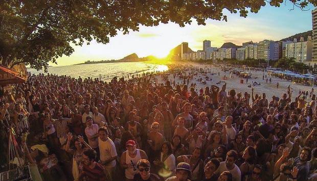 Entrou areia