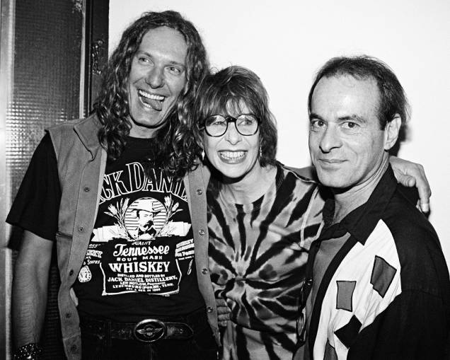 Eduardo Dussek, Rita Lee e Ney Matogrosso em show da cantora no Canecão, em julho de 1995 Eduardo Dussek, Rita Lee e Ney Matogrosso em show da cantora no Canecão, em julho de 1995