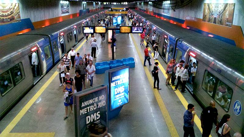 Metrô funcionará em horário especial durante a Olimpíada