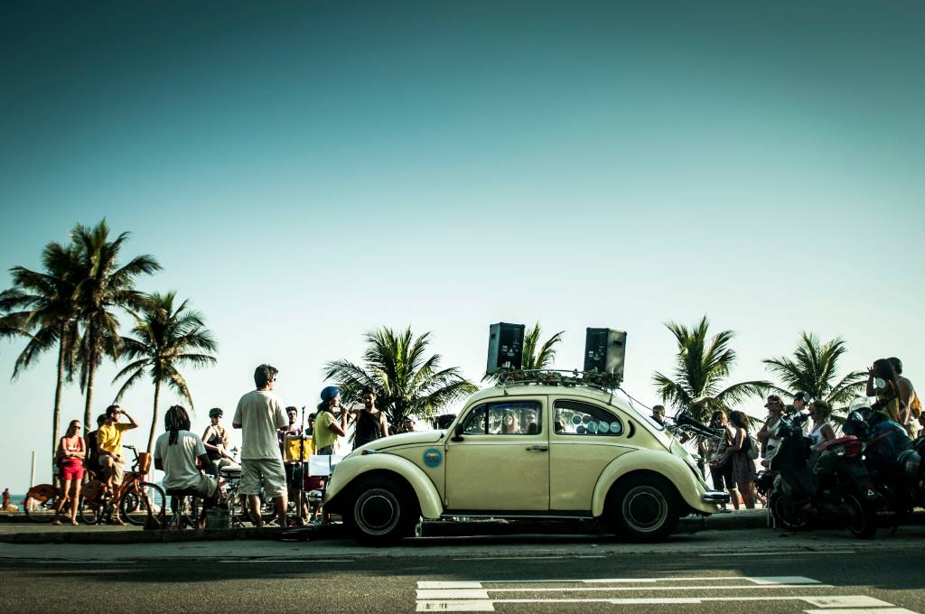 Fusca musical chega ao Parque Madureira