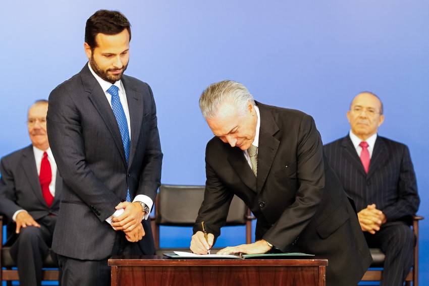 Marcelo Calero é empossado como ministro