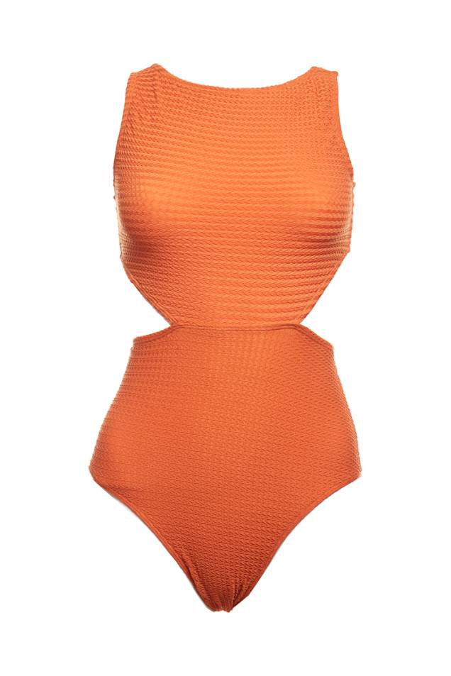 Maiô cavado laranja da Nidas - R$199,90 Maiô cavado laranja da Nidas - R$199,90