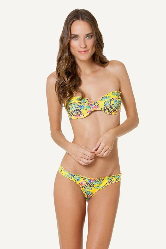 Biquíni amarelo Sofia by Vix - R$298 Biquíni amarelo Sofia by Vix - R$298