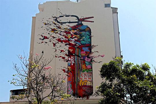 Zona Portuária ganha grafites de artistas estrangeiros