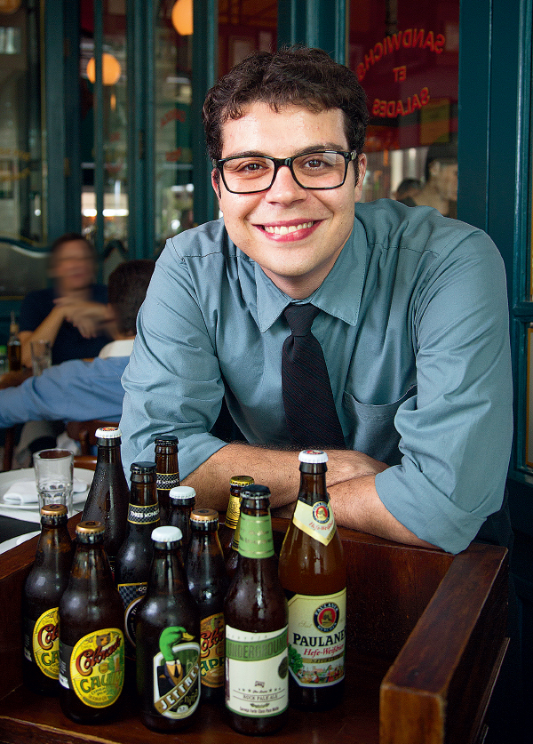 Em alta, sommelier de cerveja invade restaurantes
