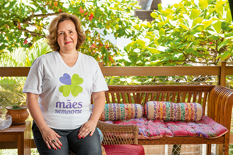 Marcia Noleto criou um grupo de apoio a mães que perderam os filhos