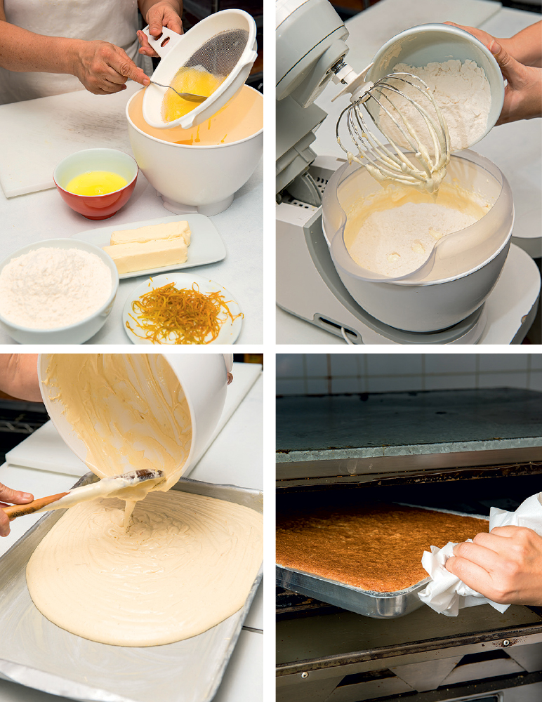 Bolo de laranja do Café Sorelle