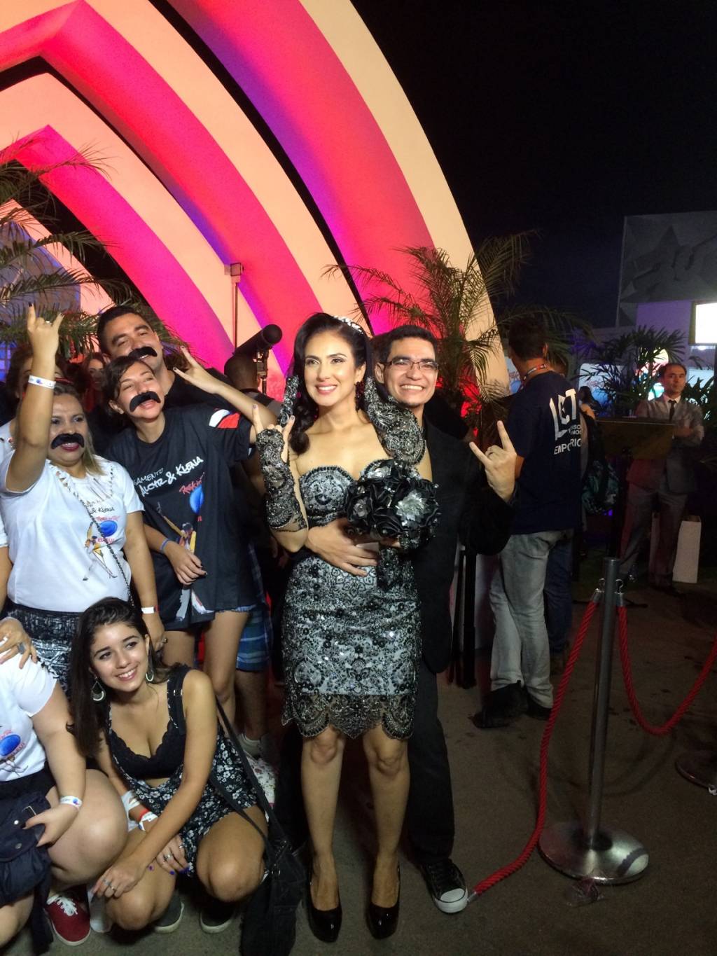 Primeiro casamento é celebrado na Cidade do Rock