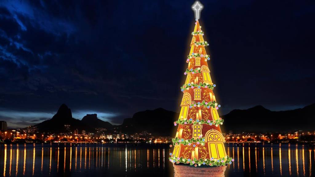 Começa a montagem da Árvore da Lagoa