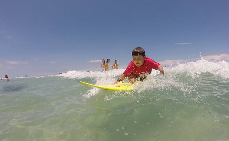 Barra recebe primeiro campeonato de surfe adaptado