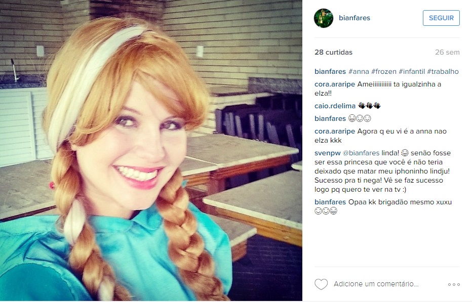 Jovem atriz que esfaqueou médico no Leblon animava festas infantis