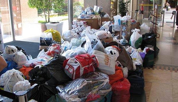 Campanhas arrecadam donativos para vítimas das chuvas no Rio